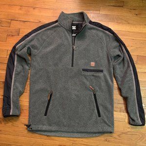 DC fleece half zip